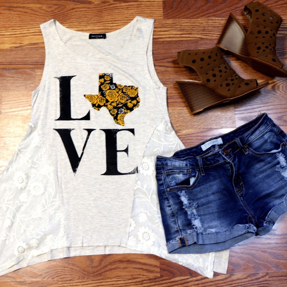 LOVE Texas Tank